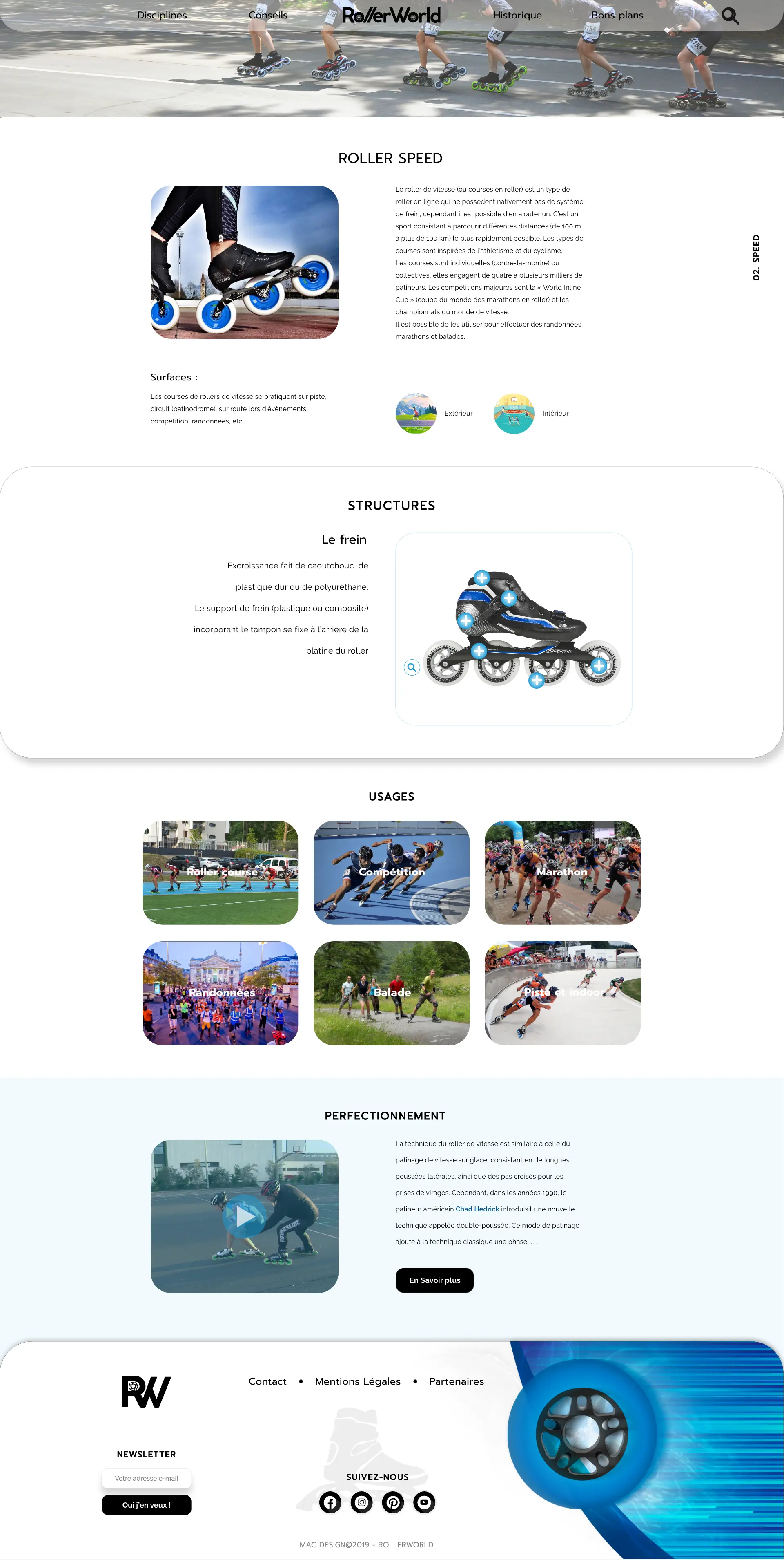 Page Speed détail frein